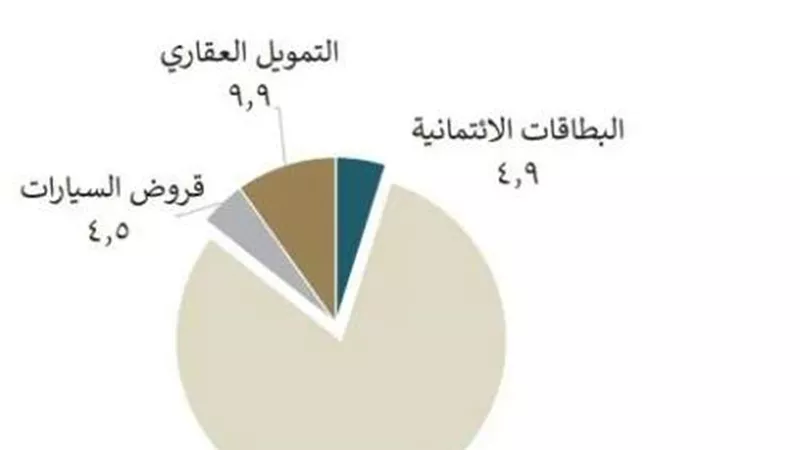 البنك المركزي: القروض الشخصية تستحوذ على 80.7% من محافظ التجزئة المصرفية للبنوك