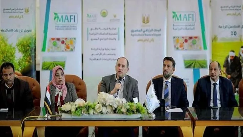 البنك الزراعي المصري يشجع المزارعين على التوسع في الزراعة التعاقدية لمحاصيل التصدير «صور»