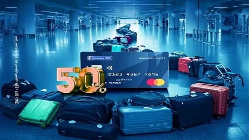 بنك الإمارات دبي الوطني يقدم خصم 10% على تذاكر مصر للطيران الدولية.. و50% على الأمتعة الإضافية