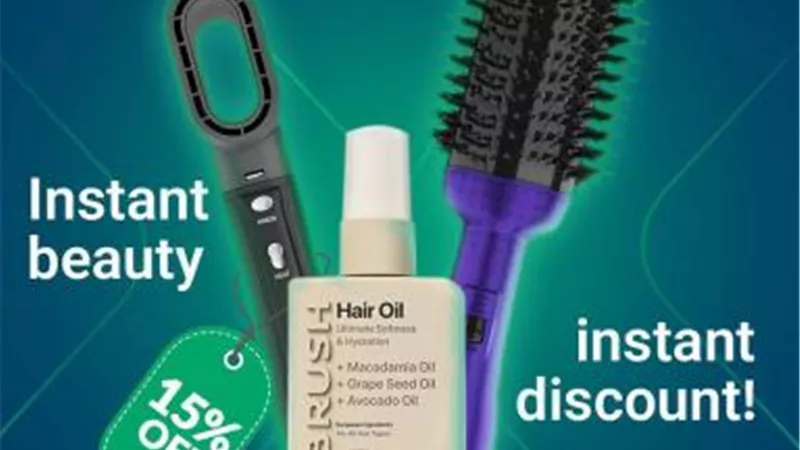 بنك NXT يعلن عن خصم 15٪ على منتجات Rush Brush لحاملي بطاقاته البنكية