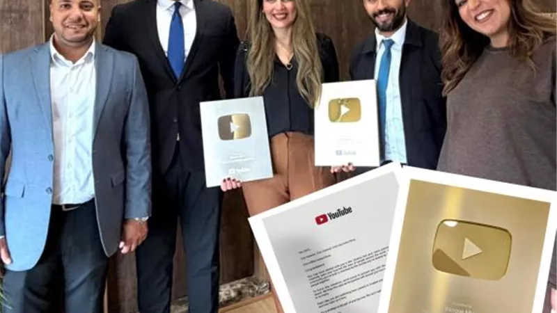 بنك مصر «أول بنك في مصر» يحصد الدرع الذهبي من يوتيوب ويتصدر منصات التواصل الاجتماعي بأكبر قاعدة متابعين والأعلى تفاعلًا