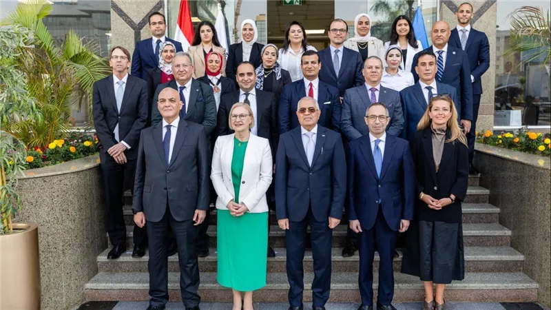 وحدة مكافحة غسل الأموال وتمويل الإرهاب المصرية تستقبل وفد مكتب الأمم المتحدة لدعم وبناء السلام 