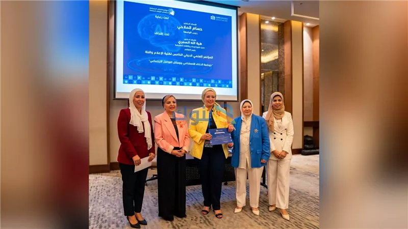  چرمين عامر تشارك في المؤتمر العلمي الخامس لجامعة النهضة ببحث حول تأثير المؤثرين الرقميين في تشكيل وعي جيل ألفا