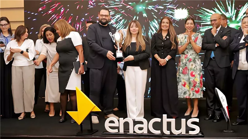 البنك الأهلي المصري يشارك في نهائيات Enactus Egypt لاختيار الفريق الذي يمثل مصر في الخارج