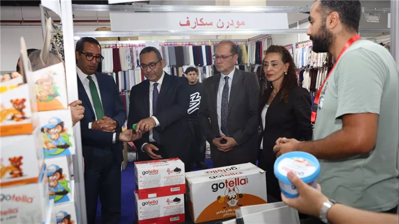 شباب جهاز تنمية المشروعات يشاركون في معرض «أهلا مدارس» ويقدمون منتجات مصرية عالية الجودة