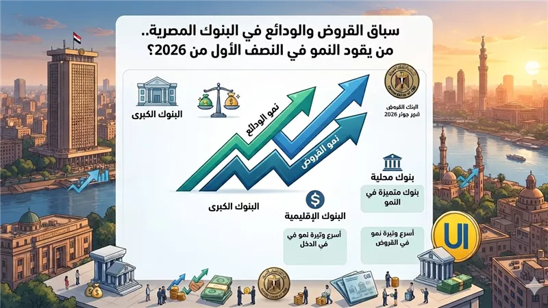 سباق القروض والودائع في البنوك المصرية.. من يقود النمو في النصف الأول من 2026؟